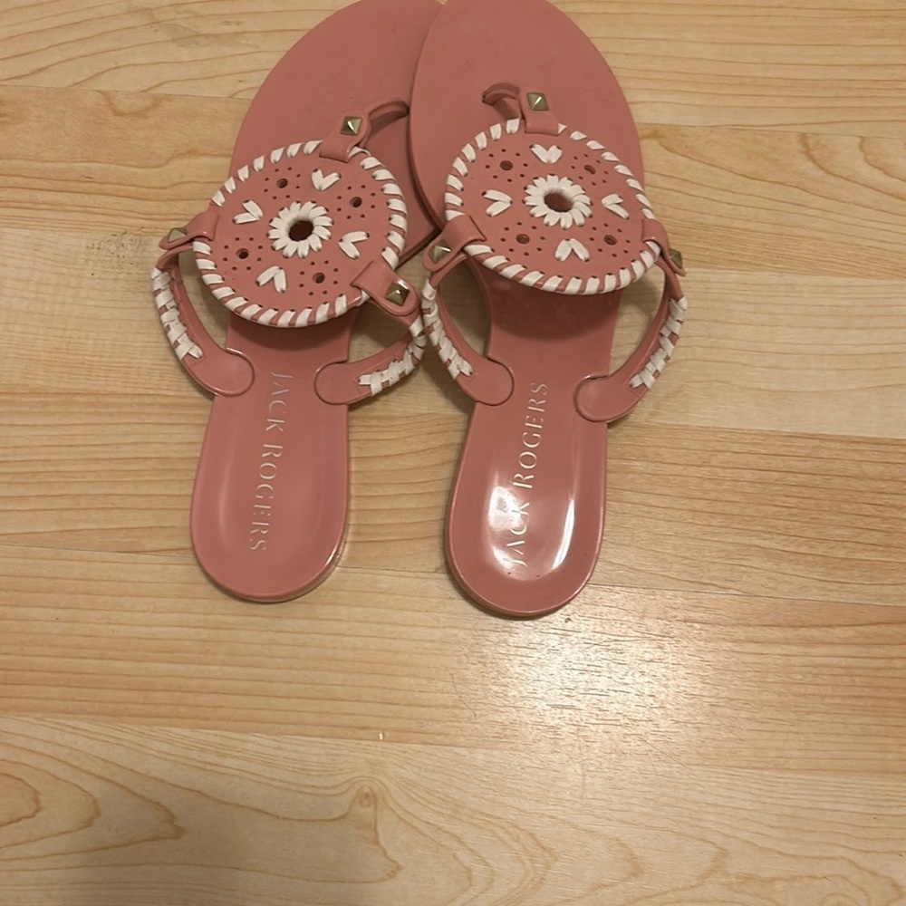 Jack Rogers Collins Jelly Excellent Used Condition, Size 8